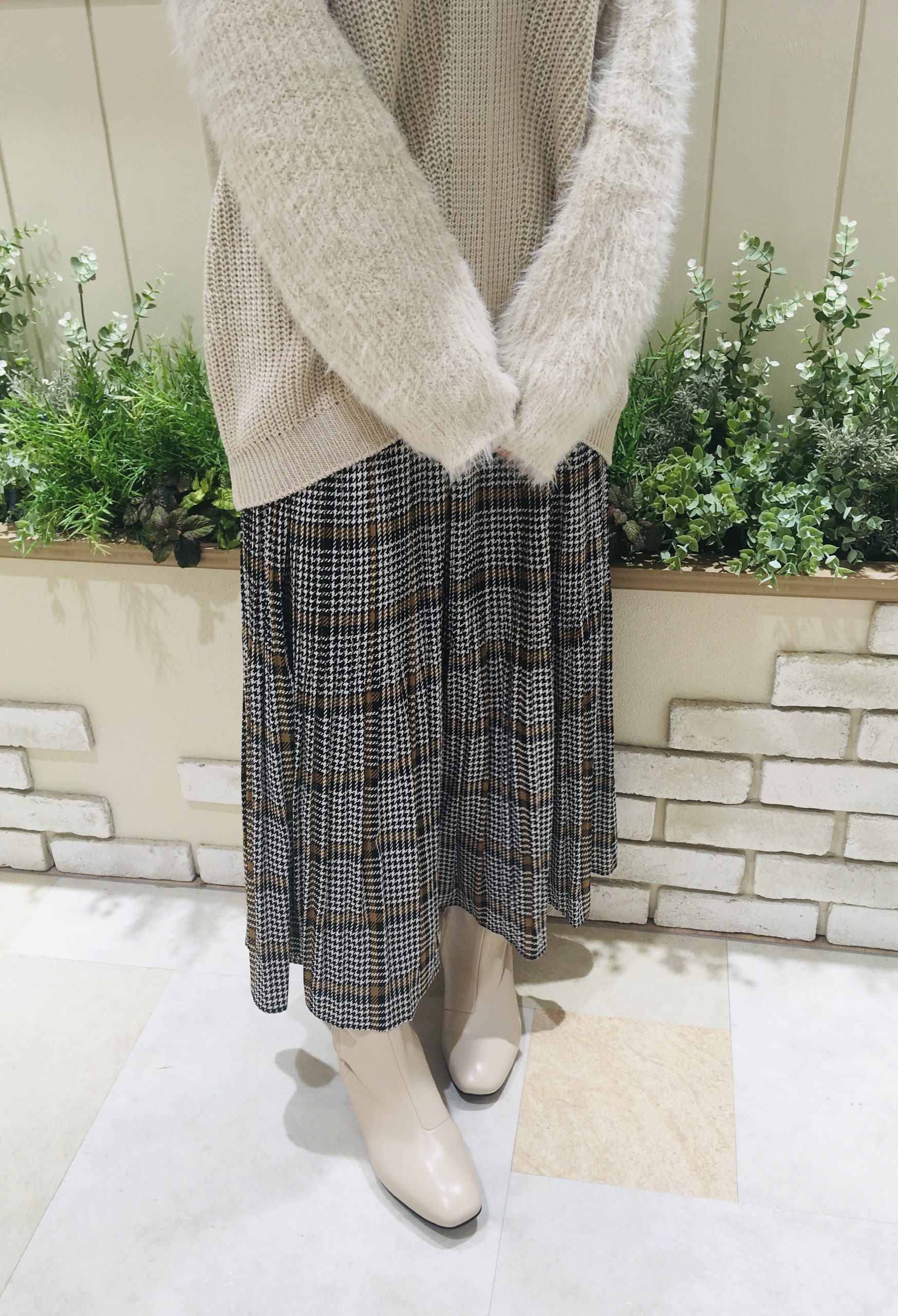 【クリスマスに履きたい】①ショートブーツコーデ