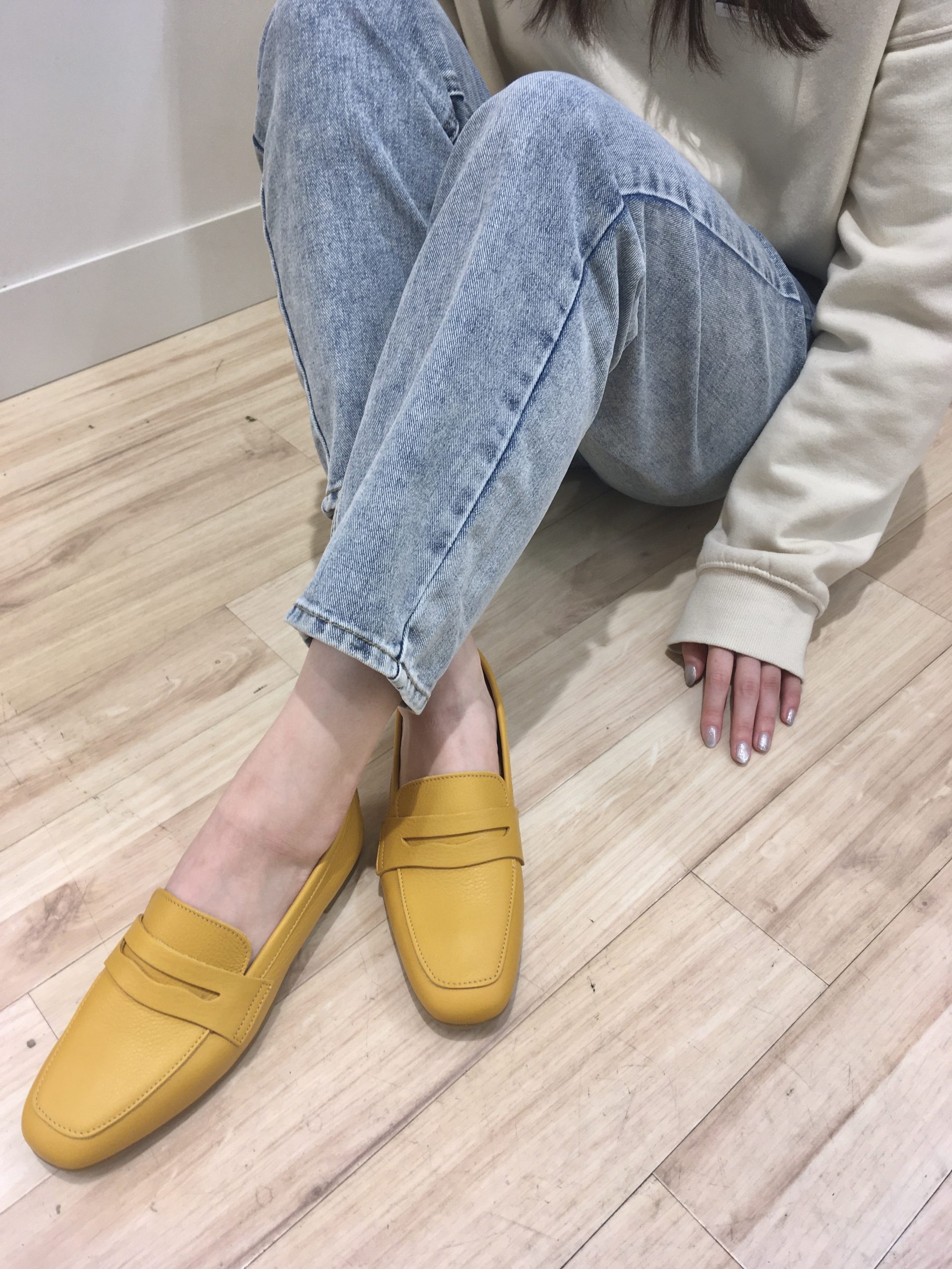 【春の新色】②ENあしながおじさんのフラットシューズ