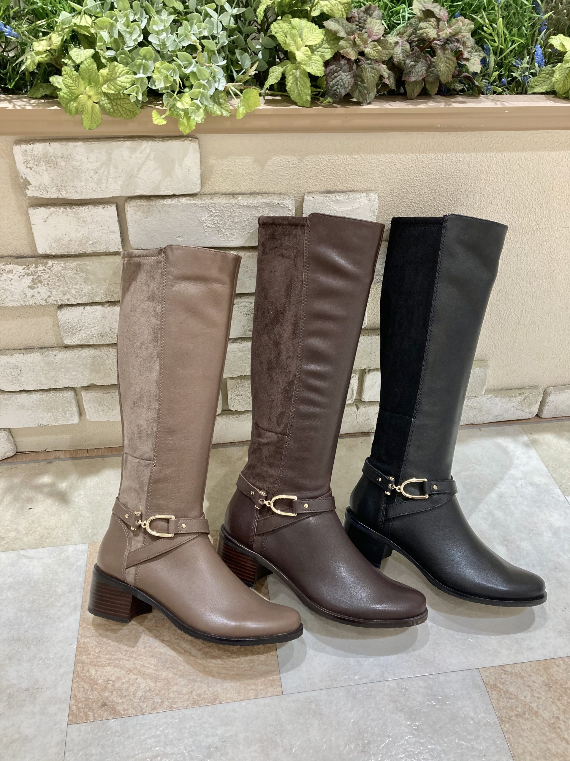 【ロングブーツ特集】フィットするロングブーツ