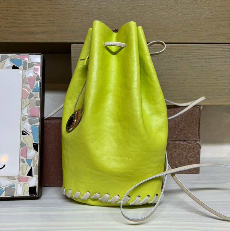 12月18日レザー巾着バッグワークショップレポート