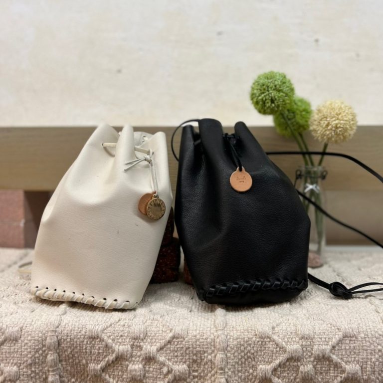 1月30日（日）革の巾着ポシェットワークショップレポート　