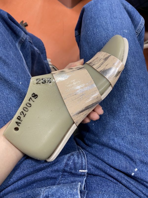 サンダル試作ワークショップレポート