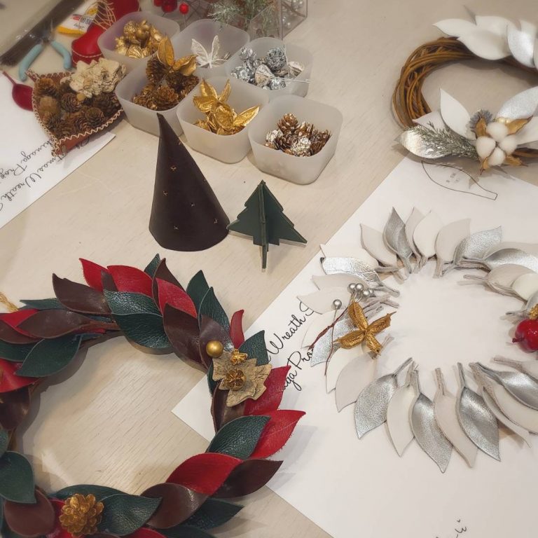12月2日(土)・12月3日(日) 【出張版】クリスマスリースワークショップレポート