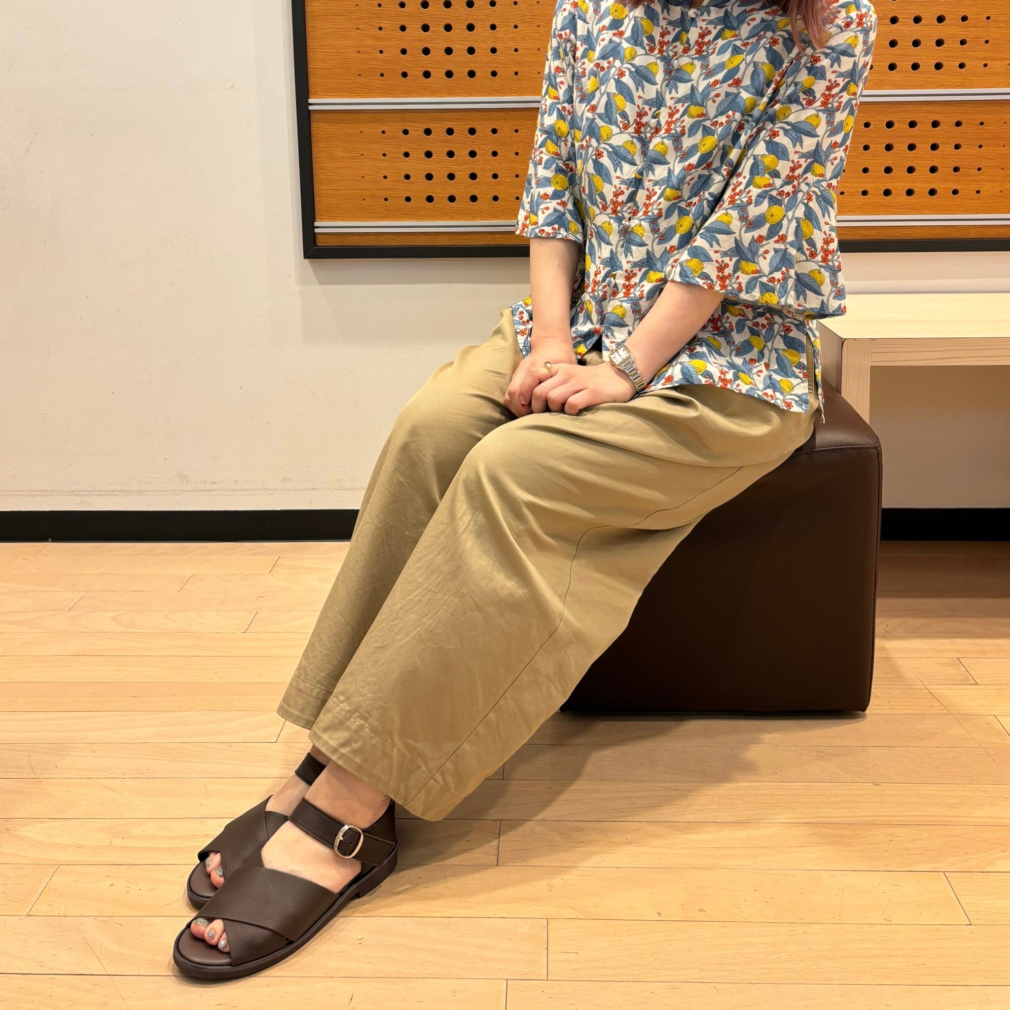 靴擦れしない？！やわらかサンダル