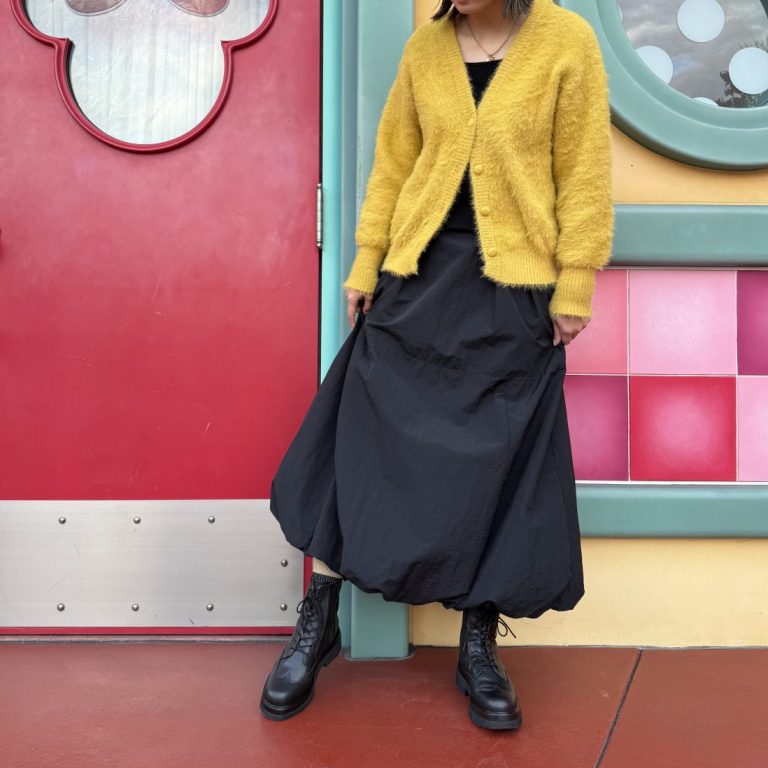 ディズニークリスマス2024｜疲れないブーツコーデ