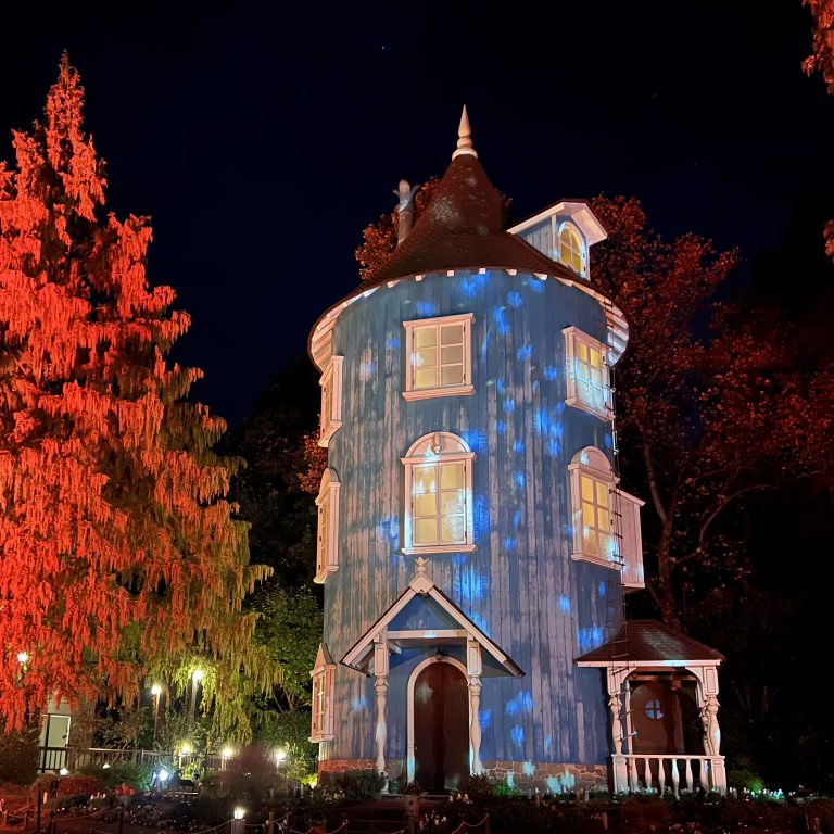 ムーミンパーク｜プチ旅行に最適なイルミネーションコーデ