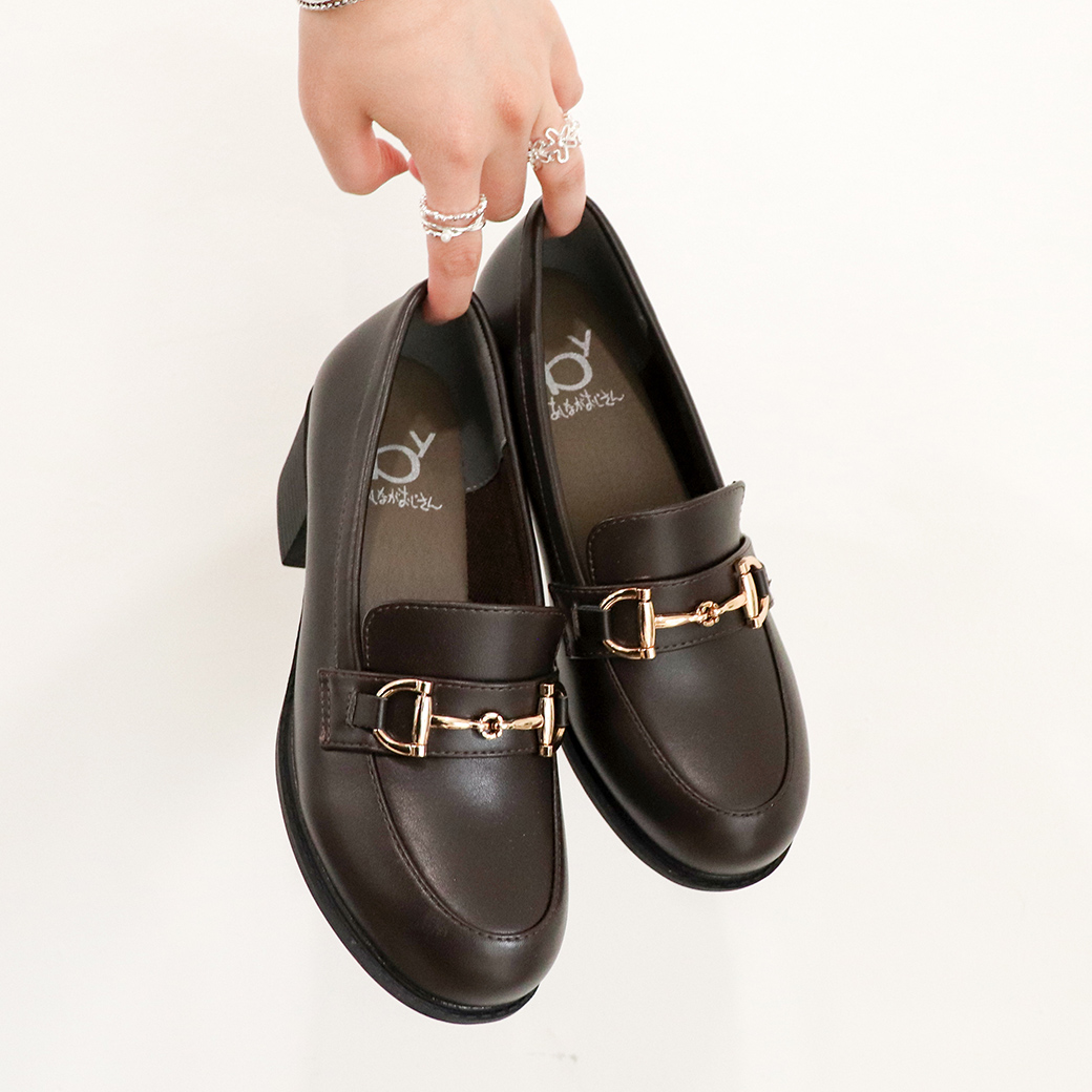 ビットローファーパンプス