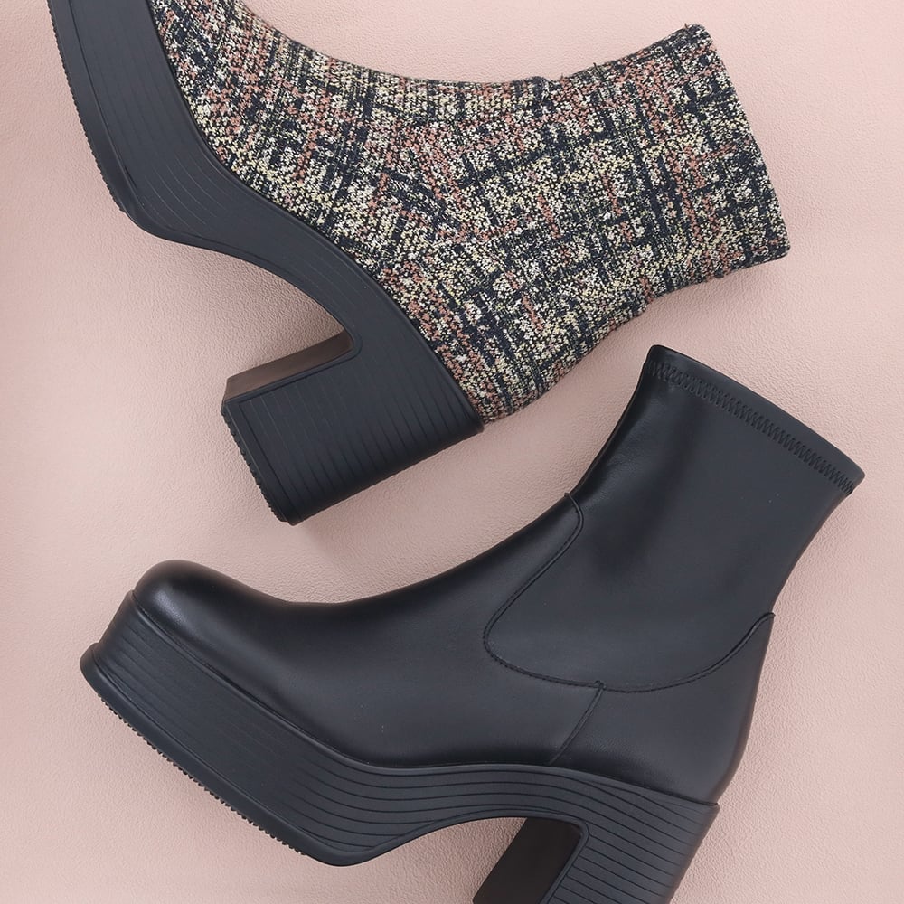 厚底レトロブーツ（AS_1310275）