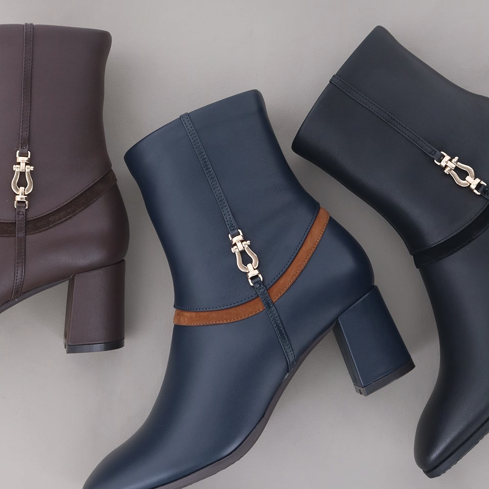 防滑│ヒールアップラインブーツ