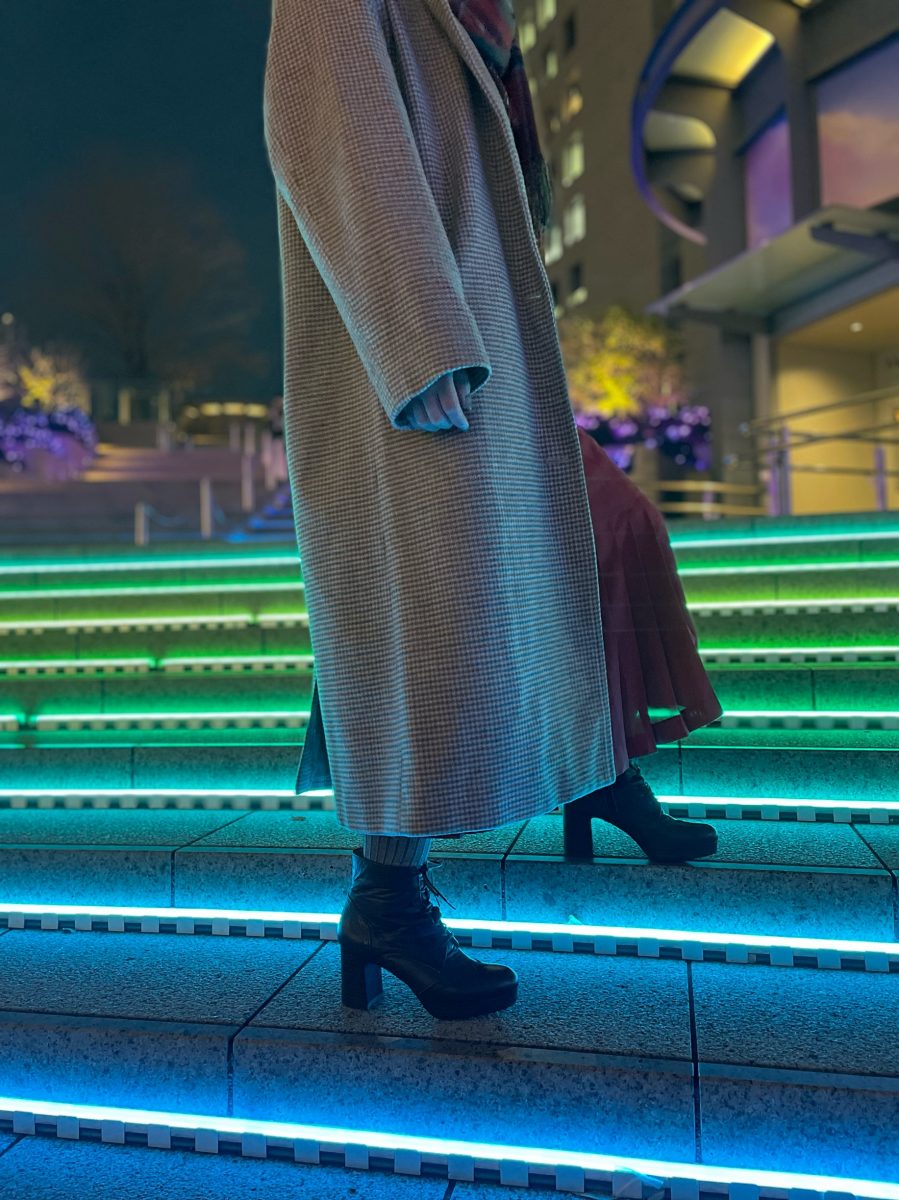 クリスマスコーデ｜コート×ブーツ②