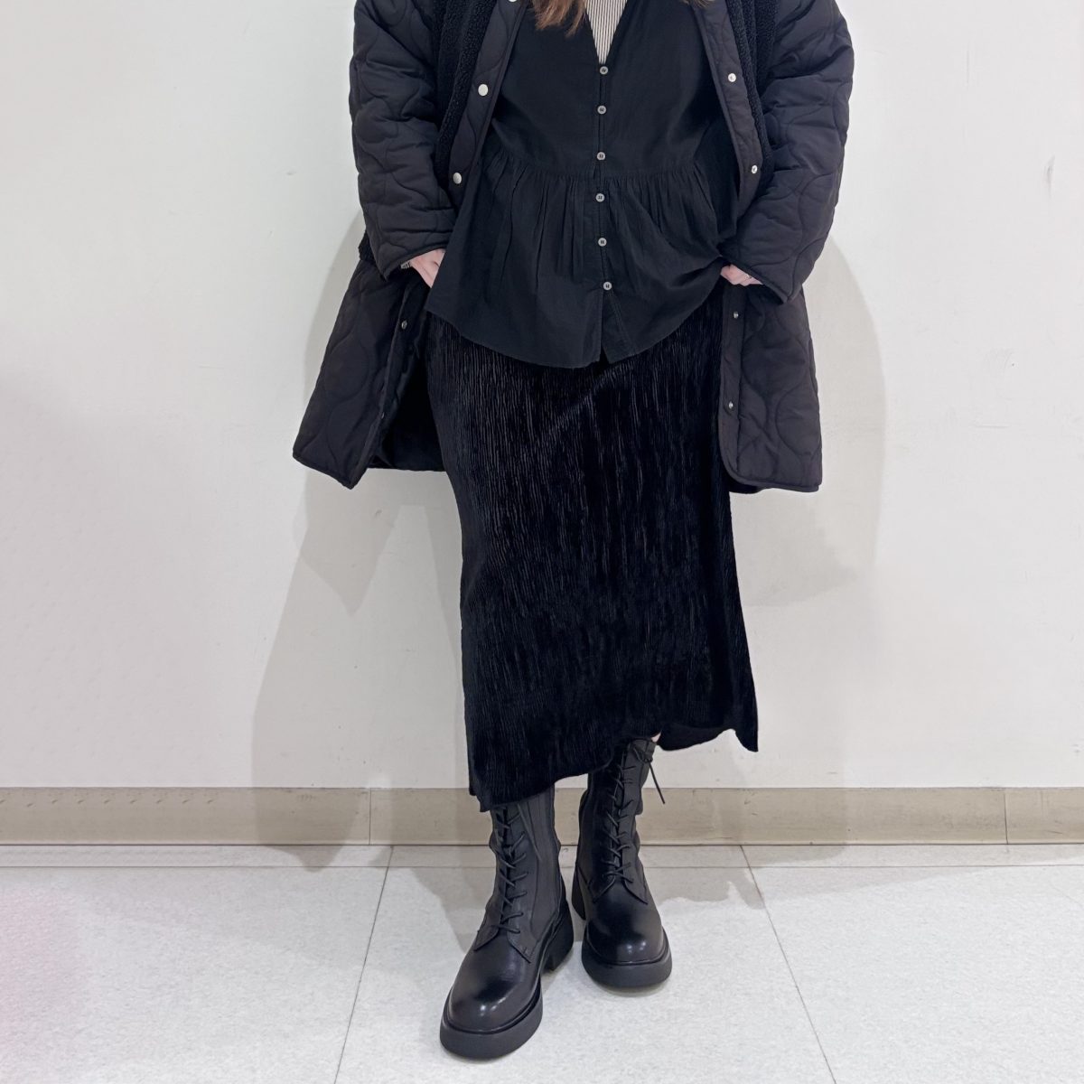 毎日履きたい！やわらかレースアップブーツ♪