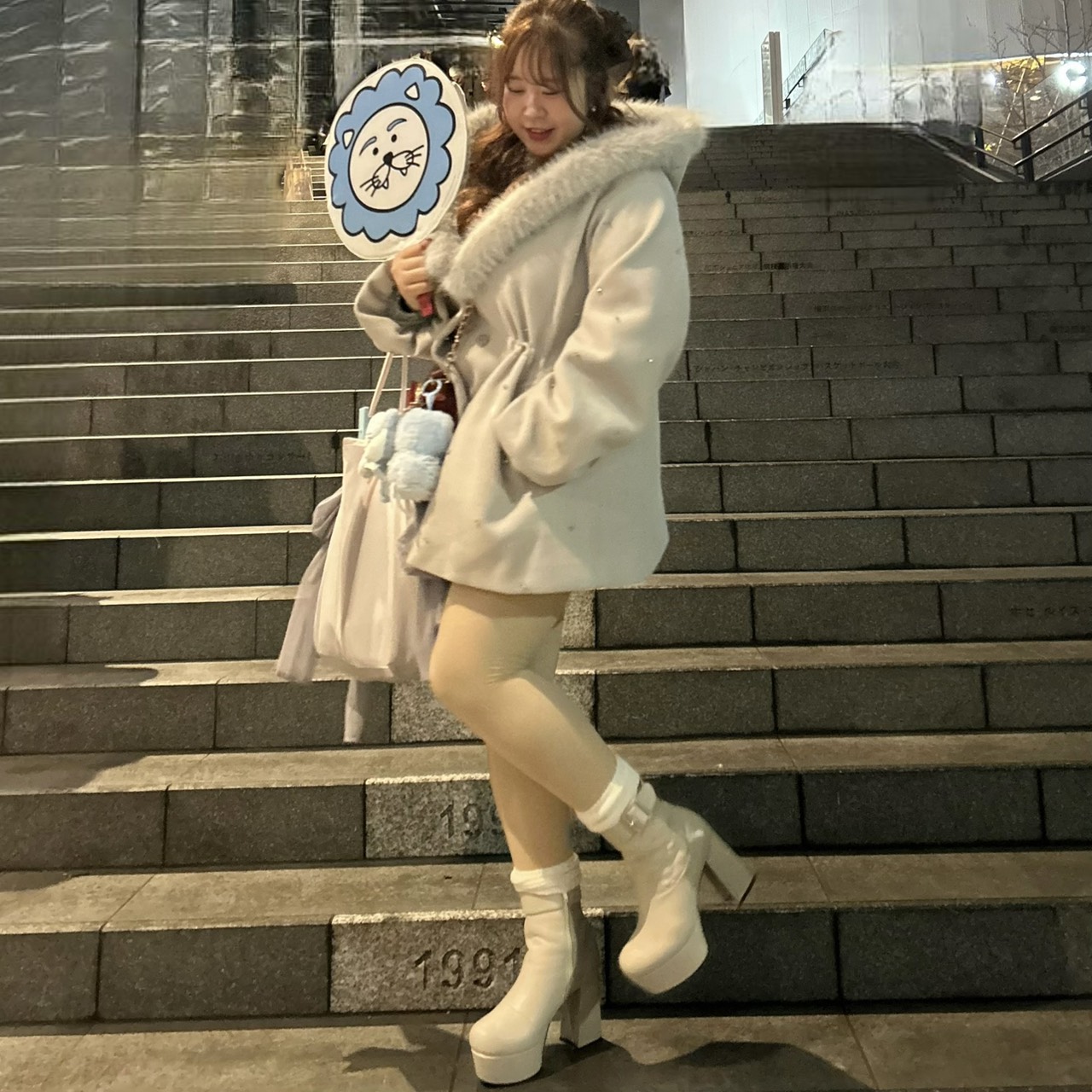 2025冬｜厚底ブーツでリアルライブコーデ