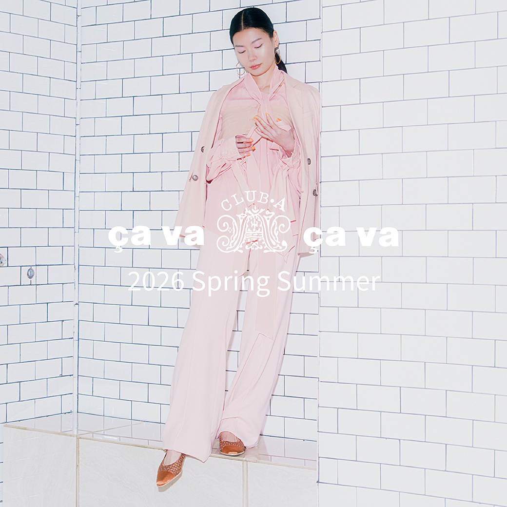 サヴァサヴァ 2026 SS LOOKBOOK