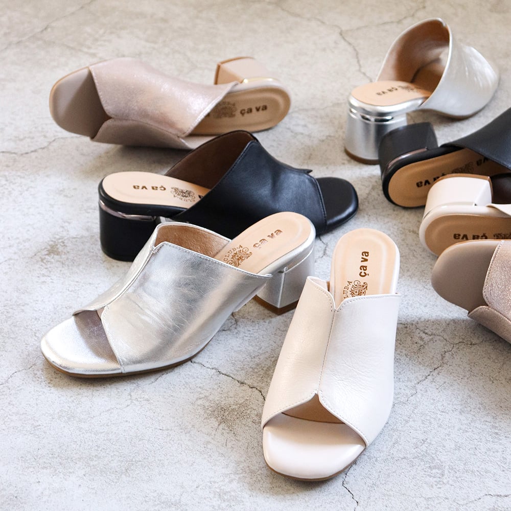 【SALE】ヒールアップカバーサンダル