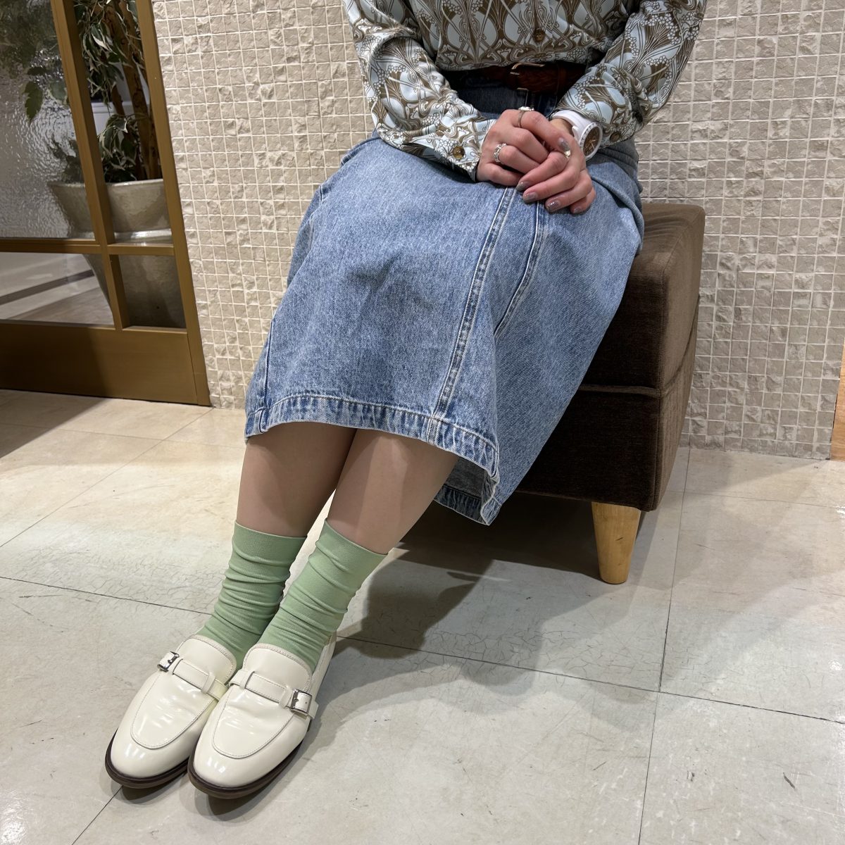 年代別コーデ｜30代　大人の革靴ソックスコーデ